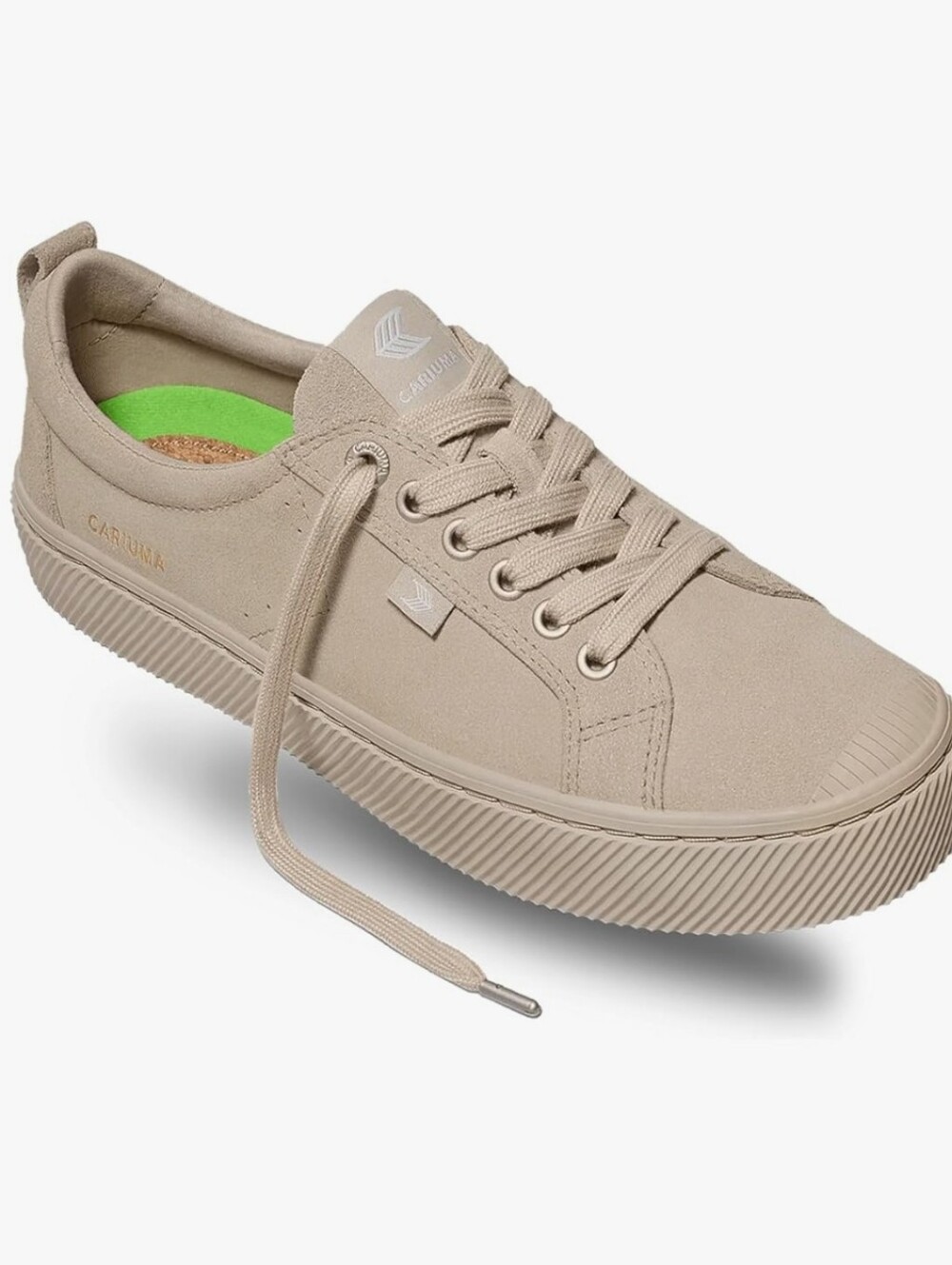 NEW Cariuma OCA Low All Sand Suede Sneaker Unisex Women’s 9.5 Men's 8